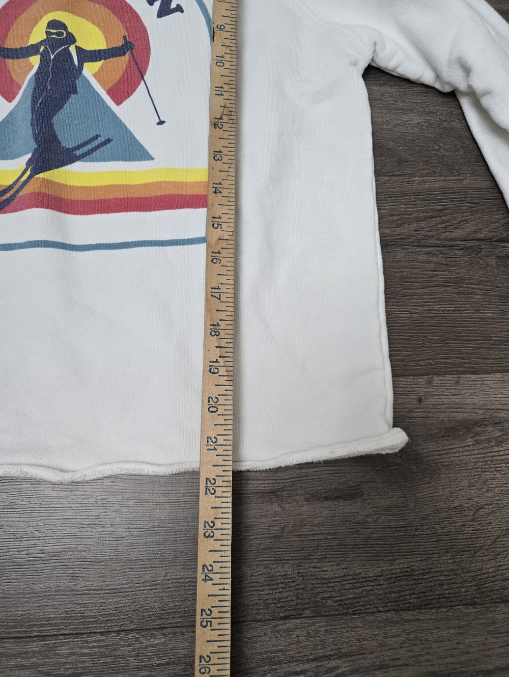 Retrobrand Ski Aspen Sweatshirt Size XS Streetwear Winter Ski Outdoor - Picture 4 of 8